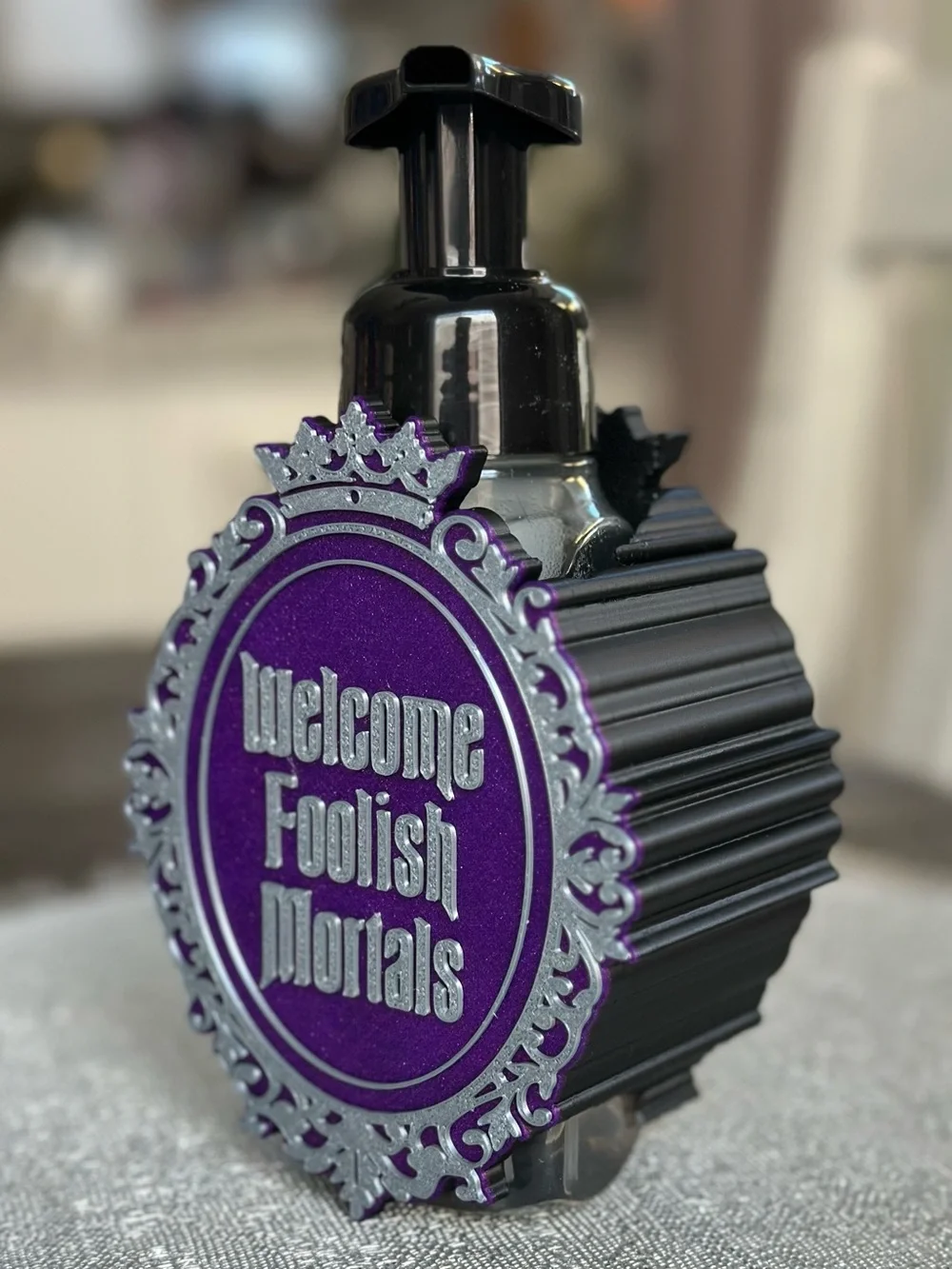 Halloween Haunted Mansion Soap Sleeve for Bath & Body Works Bottles